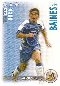 Leighton Baines Wigan Athletic 2006/07 Shoot Out #347
